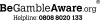 Be Gamble Aware Logo